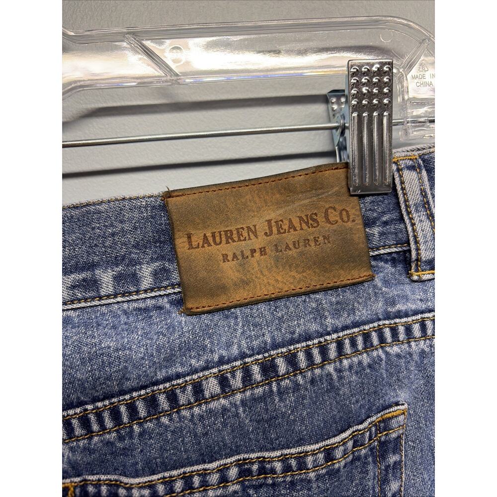 Vintage Lauren Jeans Co. Ralph Lauren - Women’s Size 12 Medium Wash Denim Capris - Picture 4 of 5